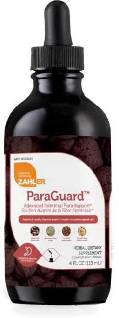 Zahler - ParaGuard Liquid Drops - Gut Health Supplement - Formula has Wormwood Garlic Bulb Pumpk - 쿠팡