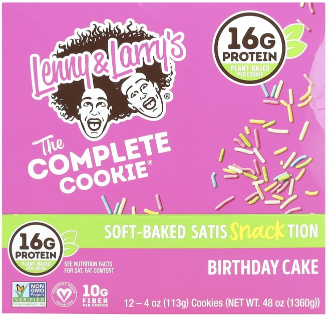 지금 곧 품절됩니다 Lenny & Larry's The Complete Cookie® 생일 케이크 12개입 개당 113g(4oz) 서둘러주시면 감사하겠습니다, LennyLarrysTheCompleteCookie생일 - 쿠팡