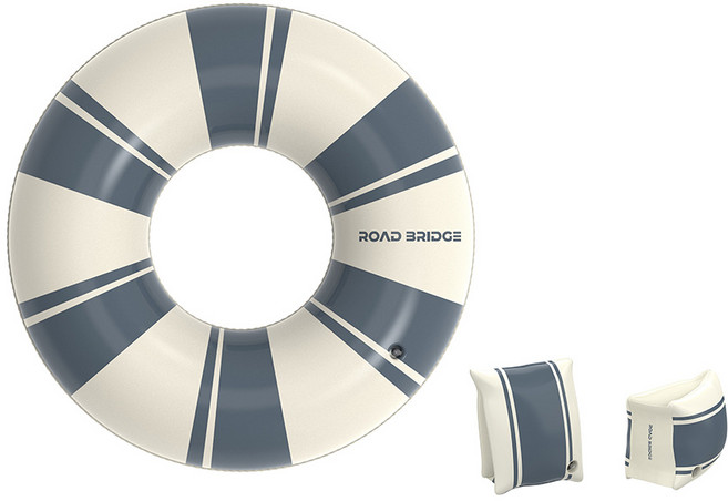 로드브릿지 대형튜브 + 암튜브 세트, 1세트, 네이비