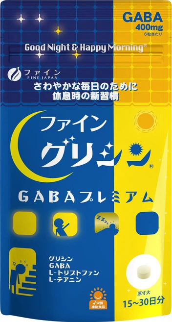 파인 글리신 GABA 프리미엄 90정 4976652015456, 1개 - 쿠팡