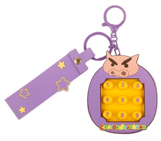 짱구 뽁뽁이 키링