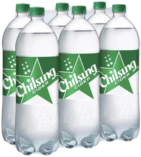 탄산음료 칠성사이다 1.8L 레몬 라임향 코스트코, 6개