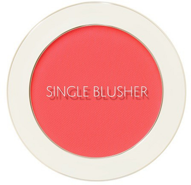 더샘 샘물 싱글 블러셔 5g, RD01 드레곤레드, 1개