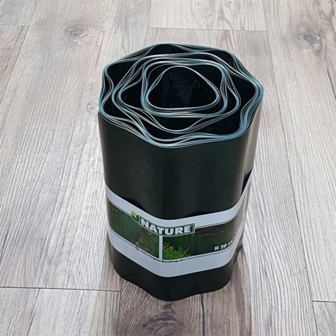 NATURE 잔디엣지 화단 분리대 6040602 20cm, 짙은녹색
