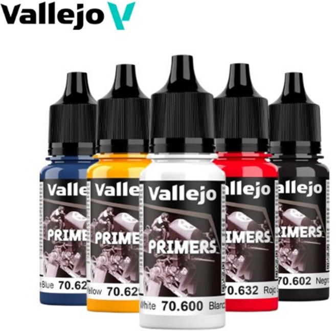 바예호 아크릴도료 프라이머 18ml, 70600 White, 1개