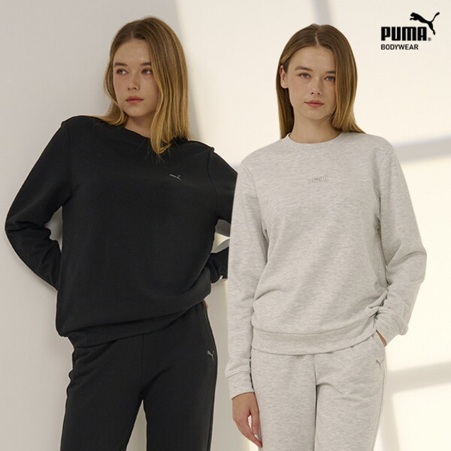 [푸마바디웨어] [푸마][푸마] 여성 코튼 블렌디드 홈웨어 셋업 4종세트