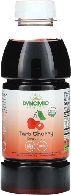 다이나믹 헬스 래보래토리즈 인증 타트체리 주스 농축물 473ml(16fl oz), One Color, 1개, 1g - 쿠팡