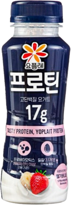 요플레 프로틴 딸기바나나, 1개, 16개, 210ml