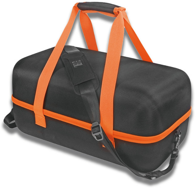 JBL 파티박스 온더고 블루투스 스피커 전용 보호 케이스, BLACK&ORANGE