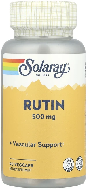 Solaray 루틴 500mg 베지 캡슐 90정, 1개 - 쿠팡