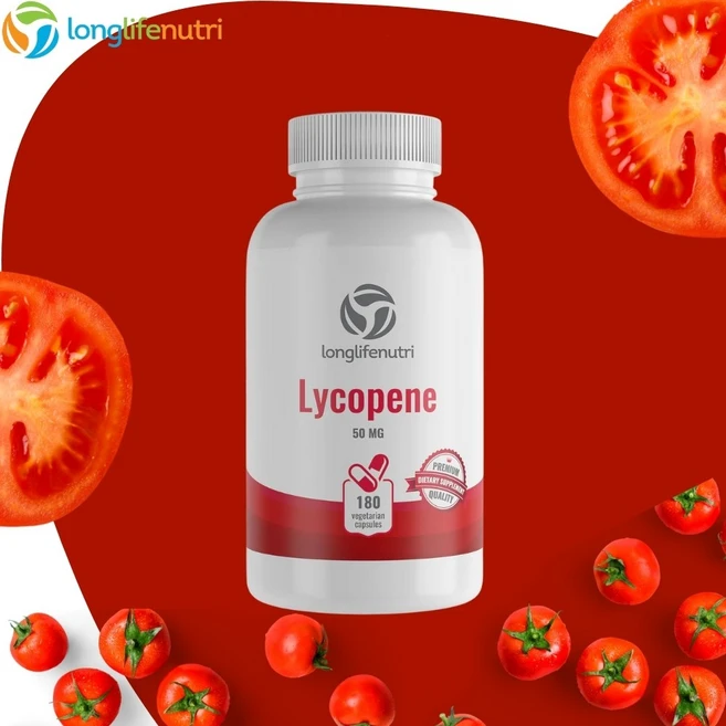 롱라이프뉴트리 라이코펜 카로티노이드 Lycopene 리코펜 50mg 180정, 1개 - 쿠팡
