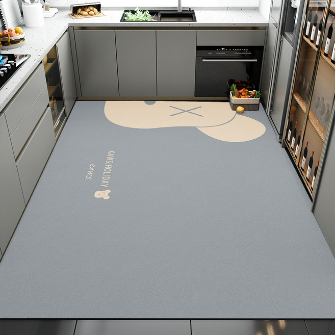 현관 확장형 러그 특대형 카페트 부엌 주방매트