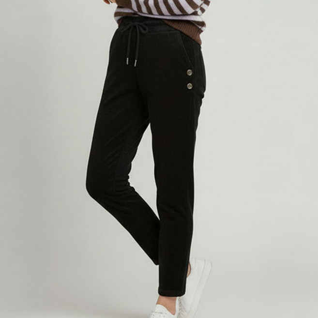 [빅히트 패션] 여성 코듀로이 골덴 기모 조거 팬츠 바지