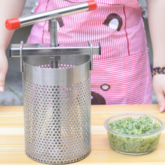 304 스텐 야채탈수기 장아찌 나물 음식 오이지 만두소, 3리터 304베어링노동절약형물압착기, 1개