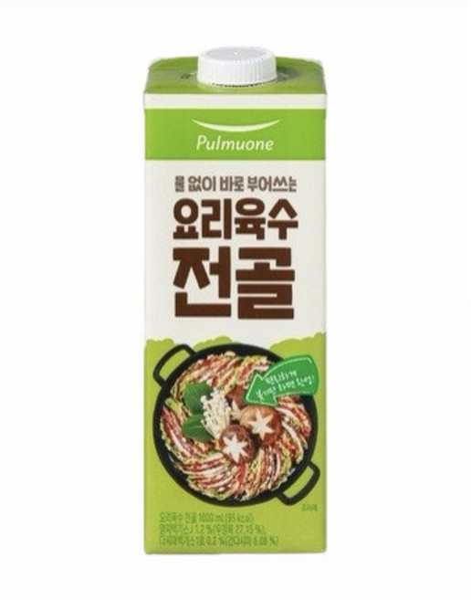 풀무원 요리육수 전골, 1L, 1개