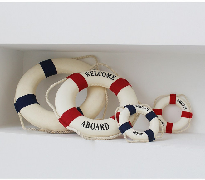 [왓위셀] 튜브 장식 모형 여름 테마 디스플레이, 레드