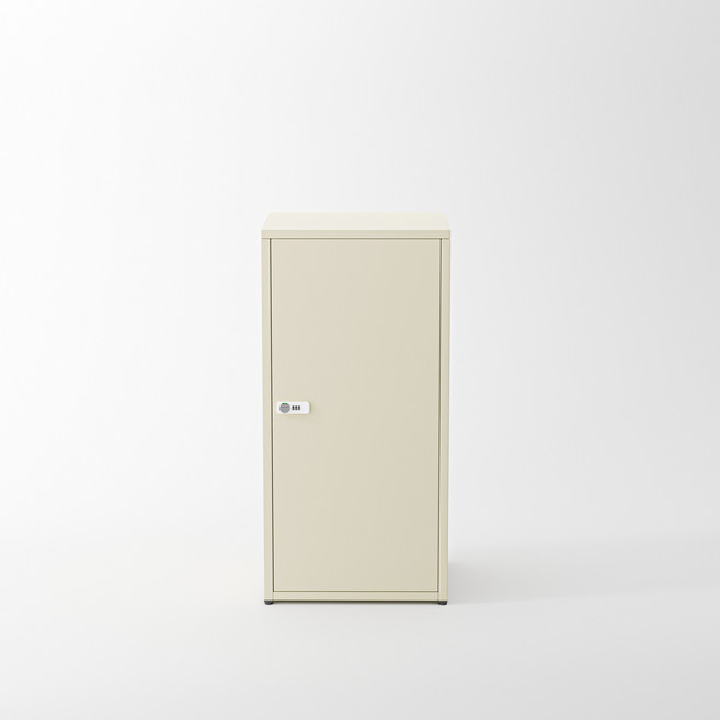 비유가구 Diana 1문 캐비넷 락커, 베이지