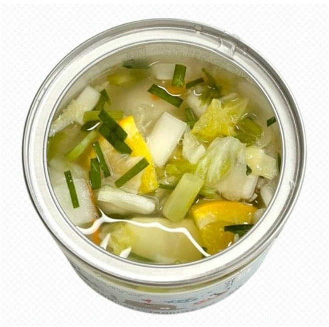 조선호텔 상큼하게즐기는 조선어린이백김치 아이를위한맵지않은 뚜껑이있는용기에담아보관편리, 1개, 400g