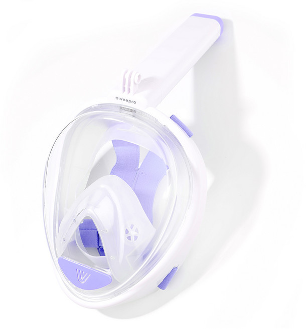 다이비프로 이스케이프 스노클링 마스크, 시크릿 라벤더