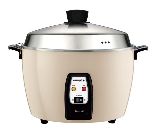 日象15人份不鏽鋼電鍋 ZS-RM15OC, 燕麥色