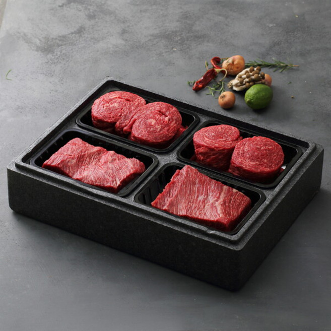 [디어마이횡성한우] [냉장][농협횡성한우]실속정육혼합2호 (불고기x2/국거리x2) / 1.6kg, 상세 설명 참조, 상세 설명 참조, 상세 설명 참조