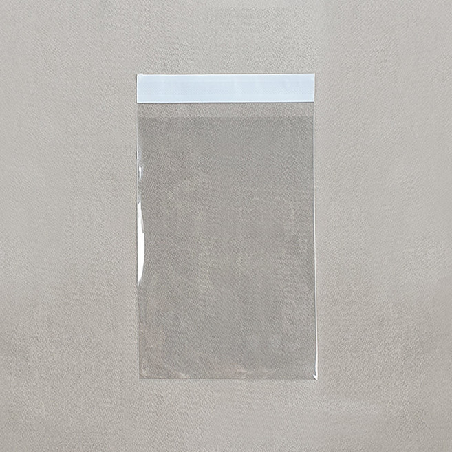 접착식 OPP 무지 쿠키 봉투 17 x 25 + 4cm, 400개, 1개입