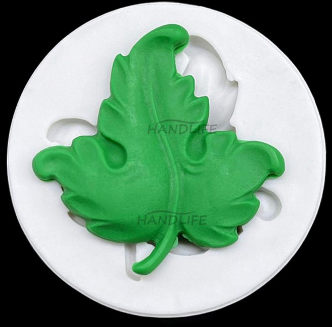 월병틀 꽃 데이지 실리콘 Sugarcraft 금형 수지 도구 컵케익 베이킹 퐁당 케이크 장식, [03] 다크 카키, 1개