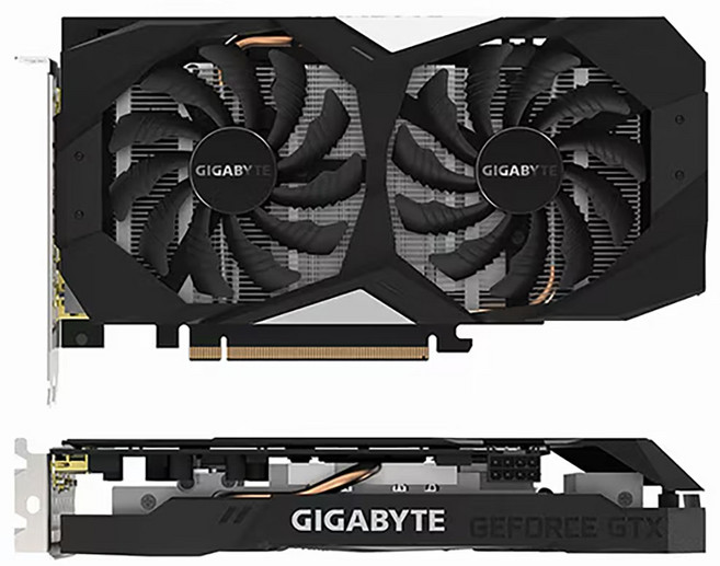 GIGABYTE 지포스 GTX 1660 Ti UDV OC D6 6GB 그래픽카드 제조사 랜덤 채굴 X