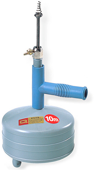 에이스샵 국내생산 스프링 청소기 변기뚫기 압축기 뚜러펑 뚫어뻥, 10M