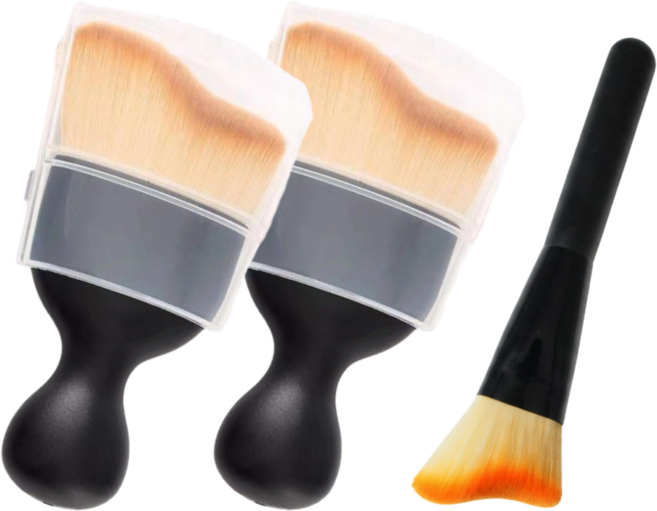 컴포스텝 실내 세차 키보드 초미세 브러쉬, WSA-001A, 1세트