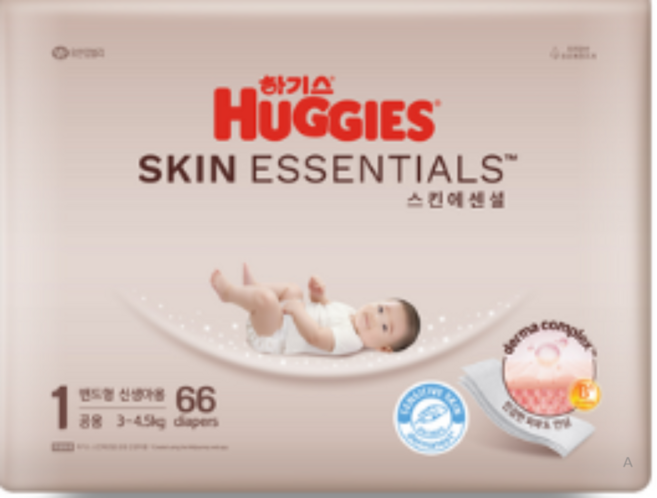 하기스 스킨에센셜 밴드형 기저귀, 1단계, 660매