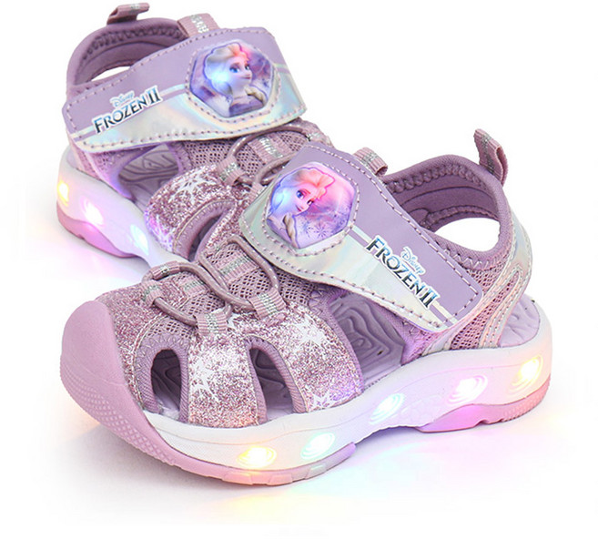 디즈니 겨울왕국2 엘프 발광 샌들 아동 유아 어린이 초등