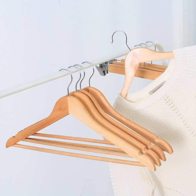 리벤스 프리미엄 원목 옷걸이 20개
