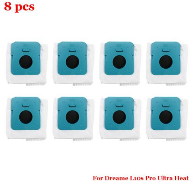 삼성로봇청소기부품 호환 삼성 Bespoke 로봇 진공 청소기 대용량 일회용 먼지통 부품 VS20A95923W 제트 먼지 봉투, 3) 8 pcs, 8개