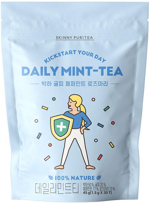 스키니퓨리티 데일리민트티, 30개입, 1개