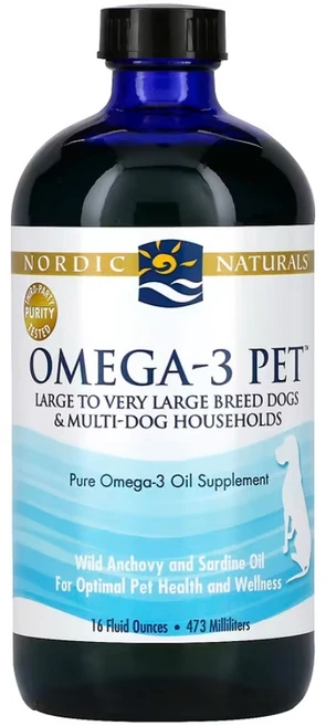 노르딕 내츄럴스 강아지 영양제 중대형견 오메가3 473ml 반려견 DHA EPA, 1개 - 쿠팡