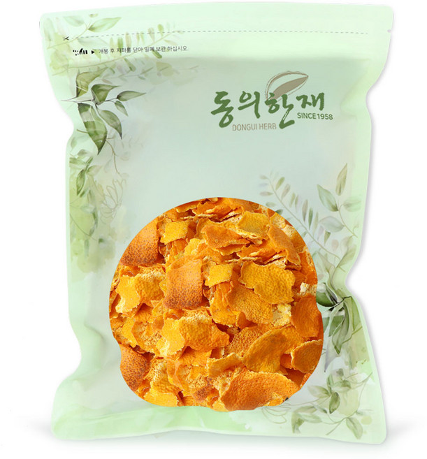 동의한재 제주도 햇 진피 귤피 귤껍질, 600g, 1개