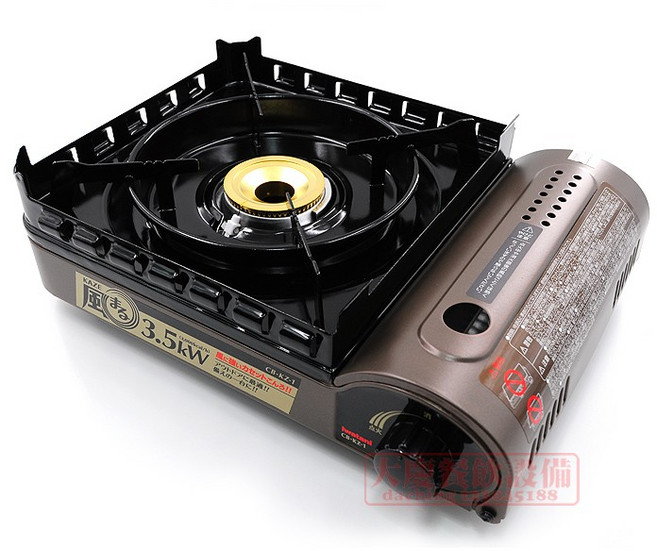 Iwatani 岩谷 KAZE 防風卡式爐 CB-KZ-1 3.5kW, 1個