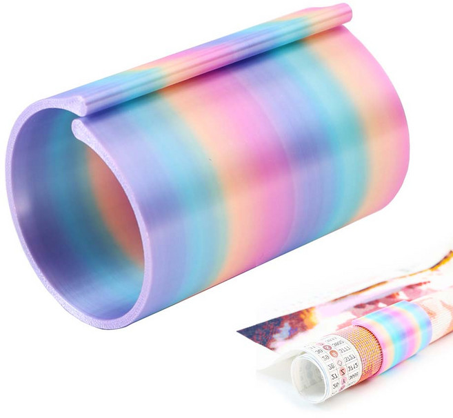 루베이 내구성 보석십자수 고정기 롤링 방지 향상 작업능률, 채색, 1개