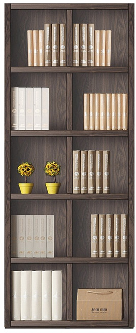 예뫼솔 제이스36T 5단 3단-1200 800 600 400책장 책꽂이 수납장 진열장, 5단-0800책장-월넛