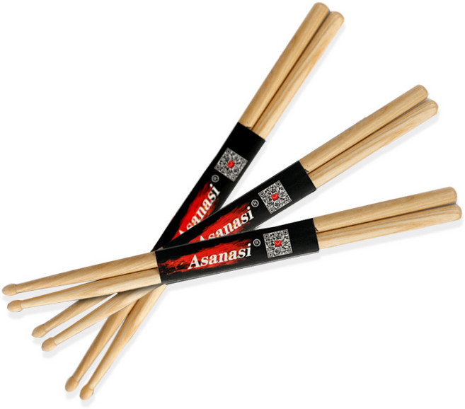 플랜와이 원목 드럼 스틱 3세트 정품