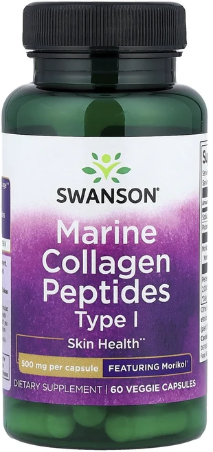 새해 첫좋은선물 Swanson 해양 콜라겐 펩타이드 1형 500mg 베지 캡슐 60정 제대로 할인합니다, Swanson해양콜라겐펩타이드1형500mg베지캡슐60정, 1개 - 쿠팡