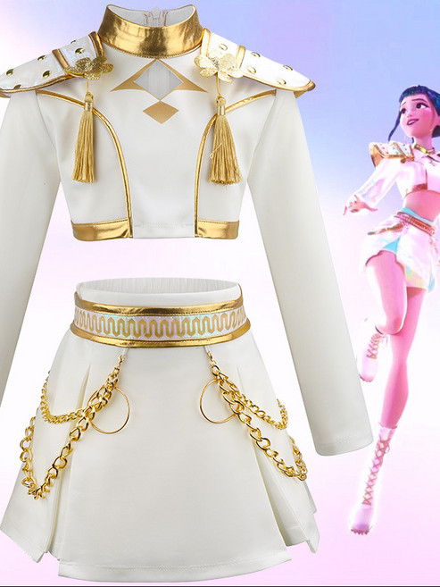 케데헌 코스프레 의상 헌트릭스 사자보이즈 코스튬 할로윈 미라 코스프레+소품 D1588 110cm