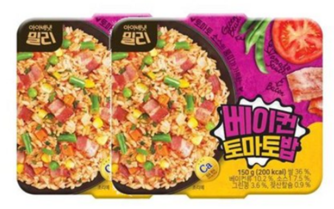 밀리 아이배냇 베이컨 토마토밥, 150g, 5개