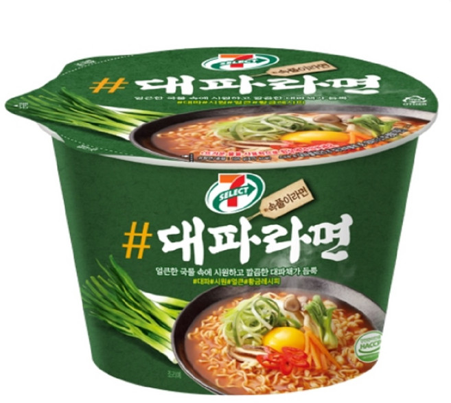 대파라면 큰컵105g, 12개