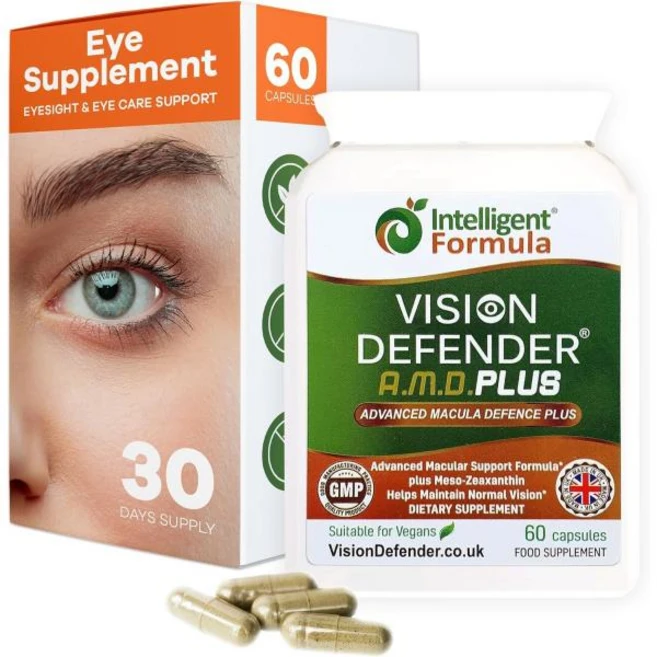 인텔리전트 비전디펜더 아레즈2 비타민 미네랄 지아잔틴 루테인 아연(60캡슐), 60정, 1개 - 쿠팡