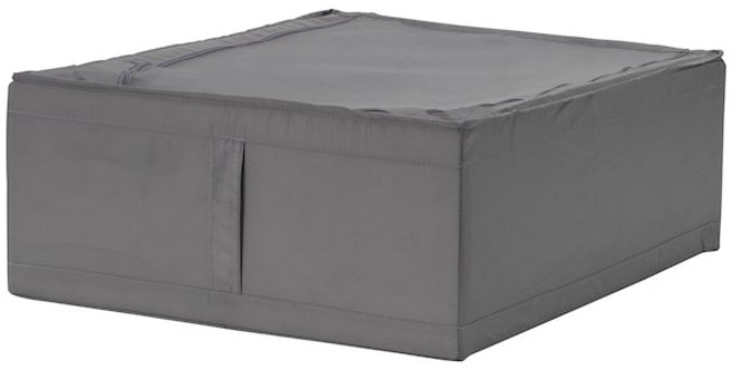 이케아 SKUBB 수납박스, 다크그레이_404.729.84, 1개