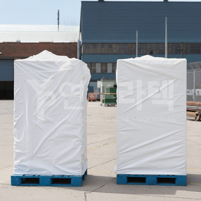 UV 파레트 방수 비닐 덮개 커버 랩 10장 대형봉투 포장커버, 파레트덮개 백색2호