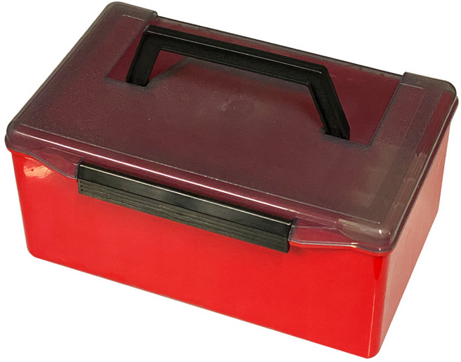 오아시 / 52구 에기 스타디움 / 에기 정리함 / 봉돌 수납 / 강화 코포리머 소재 / 메탈 지그 / 미노우 등 다양한 용품 수납, 레드, 1개