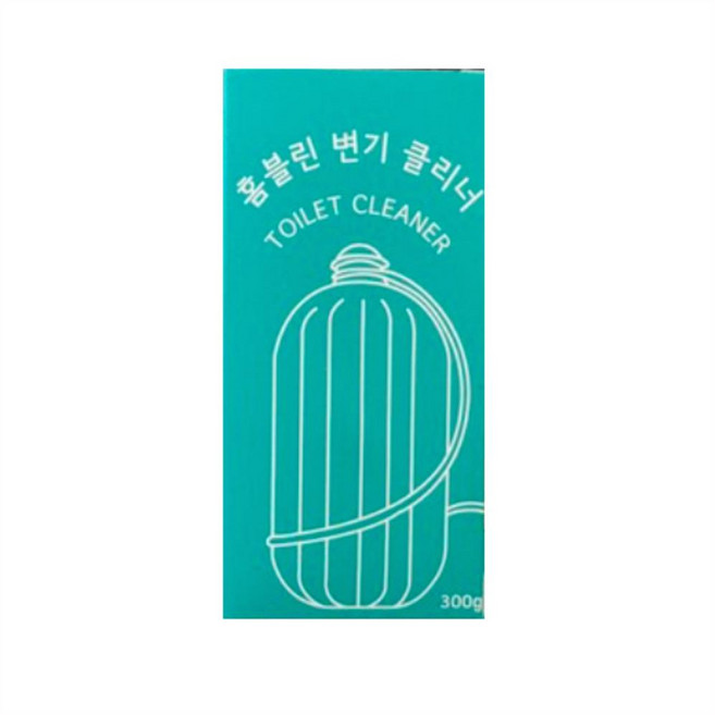 홈블린 대용량 자동 클리너 변기세정제 (위생줄 포함) B144, 4개, 300g